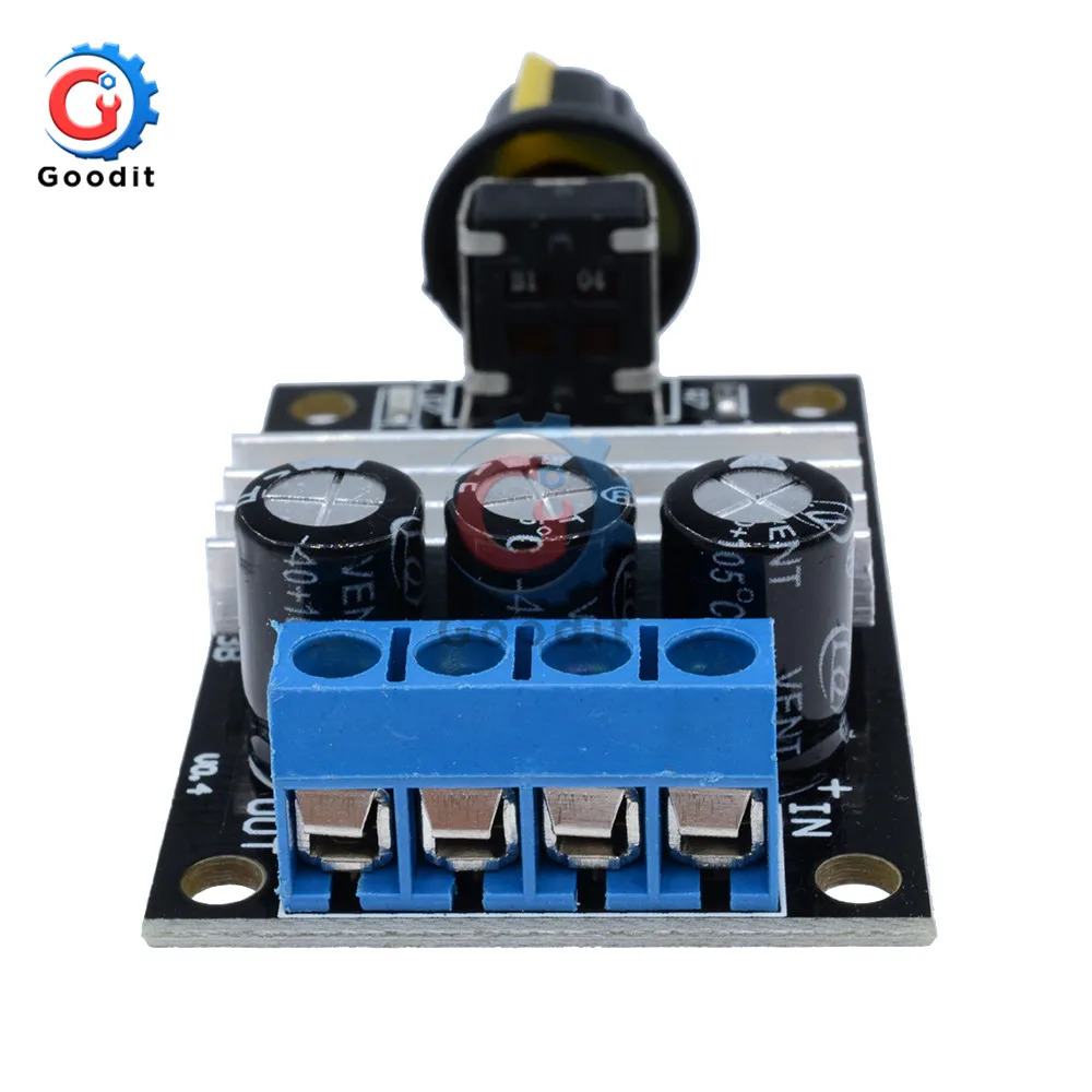 PWM 6V 28V 3A Φ регулятор Регулируемый переключатель управления скоростью вентилятор