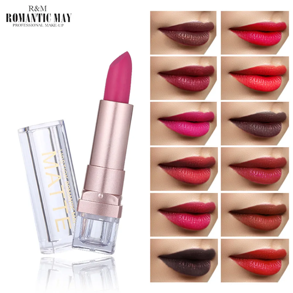 Новое поступление брендовая матовая губная помада для макияжа стойкая губ