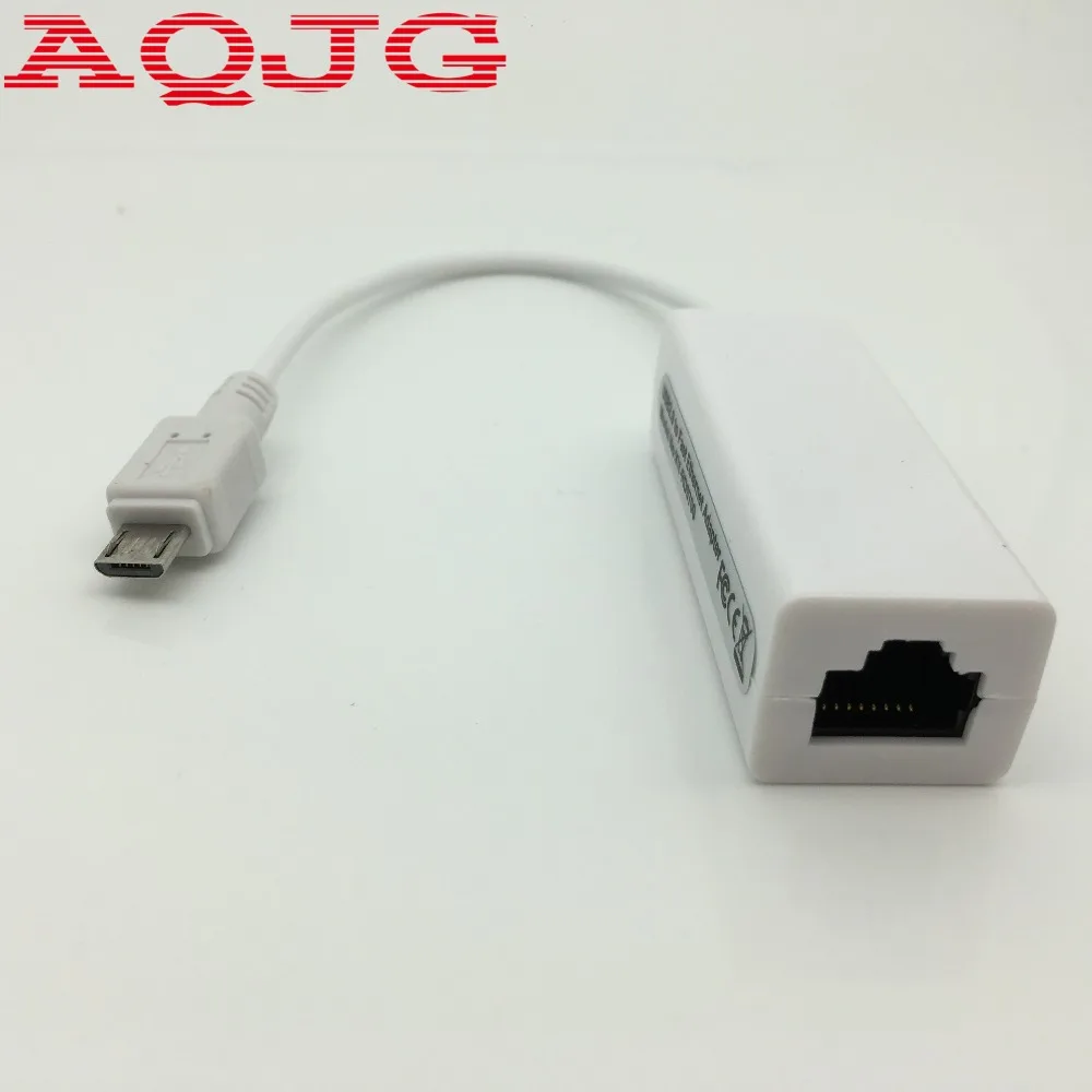 Новый Микро Мини 5pin USB к RJ45 10/100 м Ethernet сетевой адаптер для SamsungTable PC белый также