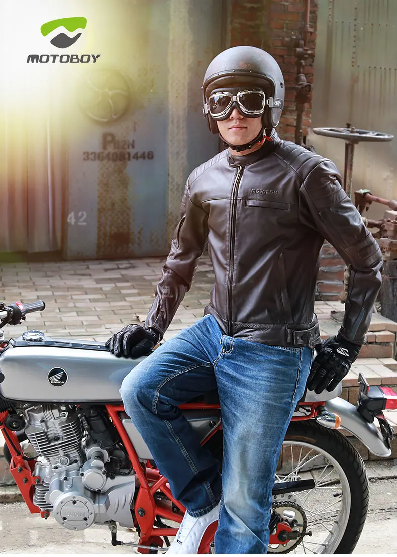 New Summer Air Motoboy Professional Cow Leather Jacket Warm Motorcycle Bike Tour Riding Coat For 4 seasons CE Protectors | Автомобили и