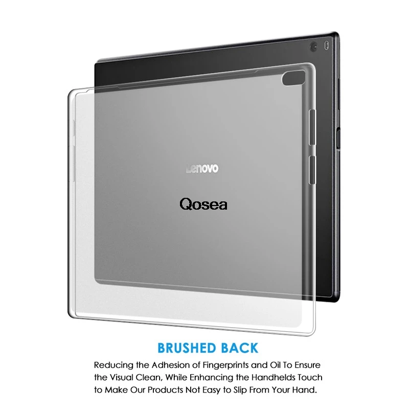Для lenovo TAB 4 10 Plus TB-X704N TAB4 TB-X704F чехол из прозрачного силикона Ультратонкий Мягкий