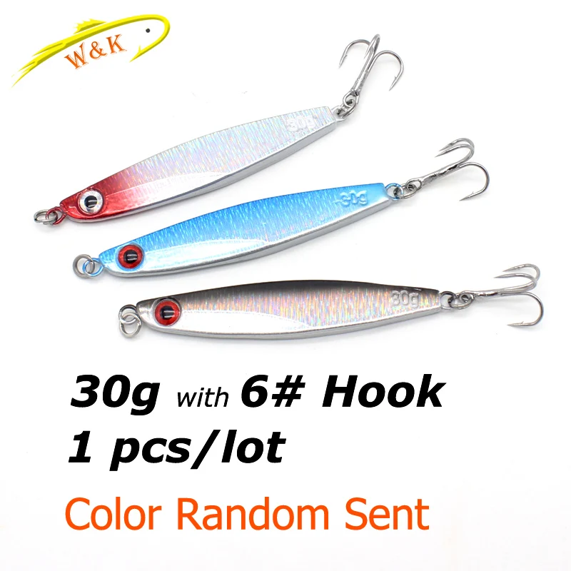 JGS18-30g 30 г 40 г приманка для ловли на крючок медленная приманка для ловли окуня 3 цвета металлическая приманка Inshore Rockfish приманка для ловли на крючок - Цвет: JGS18-30g