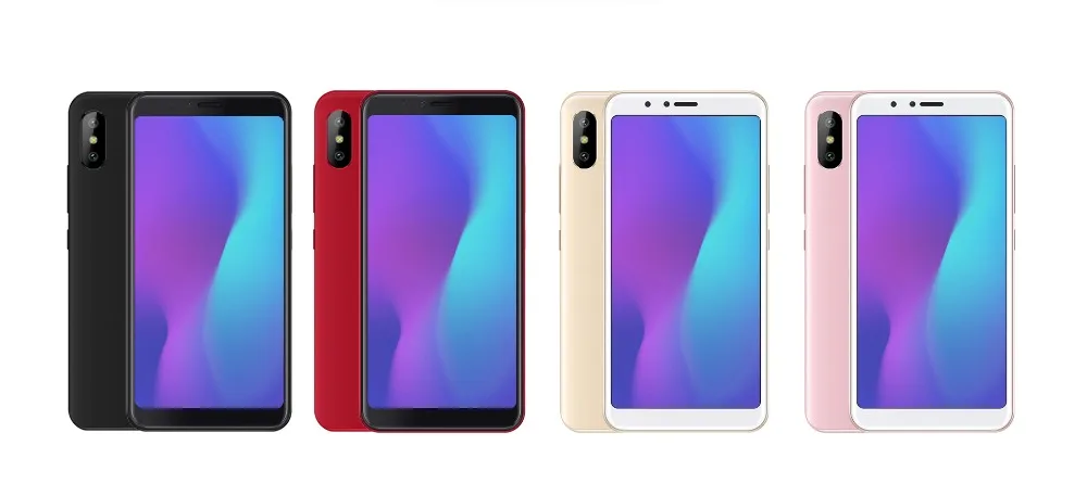 KXD E& L 6A Android 8,0 четырехъядерный 1 ГБ ОЗУ 8 Гб ПЗУ 3000 мАч Мобильный телефон 5,5 ''5MP+ 2MP разблокировка лица 3g WCDMA смартфон