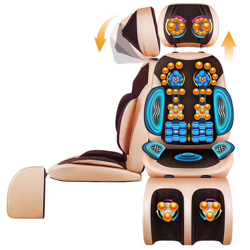

Multi-functional Massage Chair Home Pad Relief Cervical Neck Waist Shoulder Body Pain Massager Electric Massage Chair