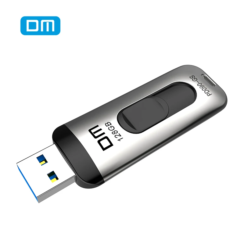 USB флеш накопитель DM PD090 Металлический Высокоскоростной 3 .0 64 ГБ с реальной