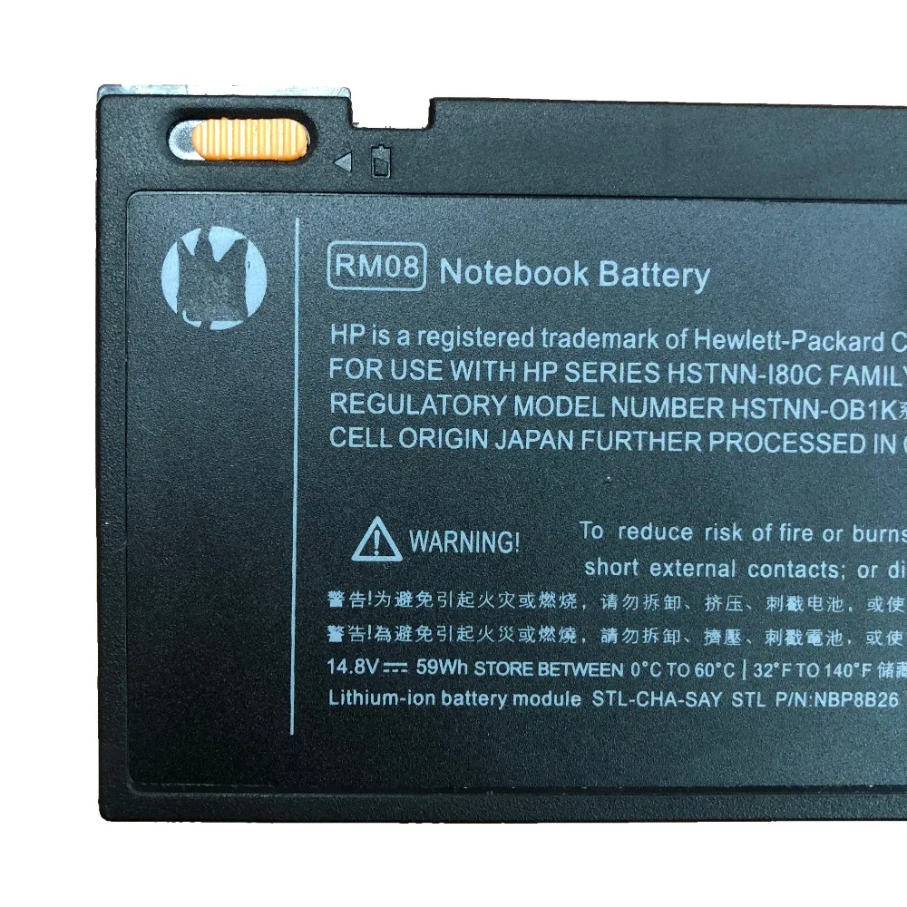 14 8 V 59Wh/3980MAH RM08 новая Оригинальная Аккумуляторная батарея для ноутбука Hp Envy