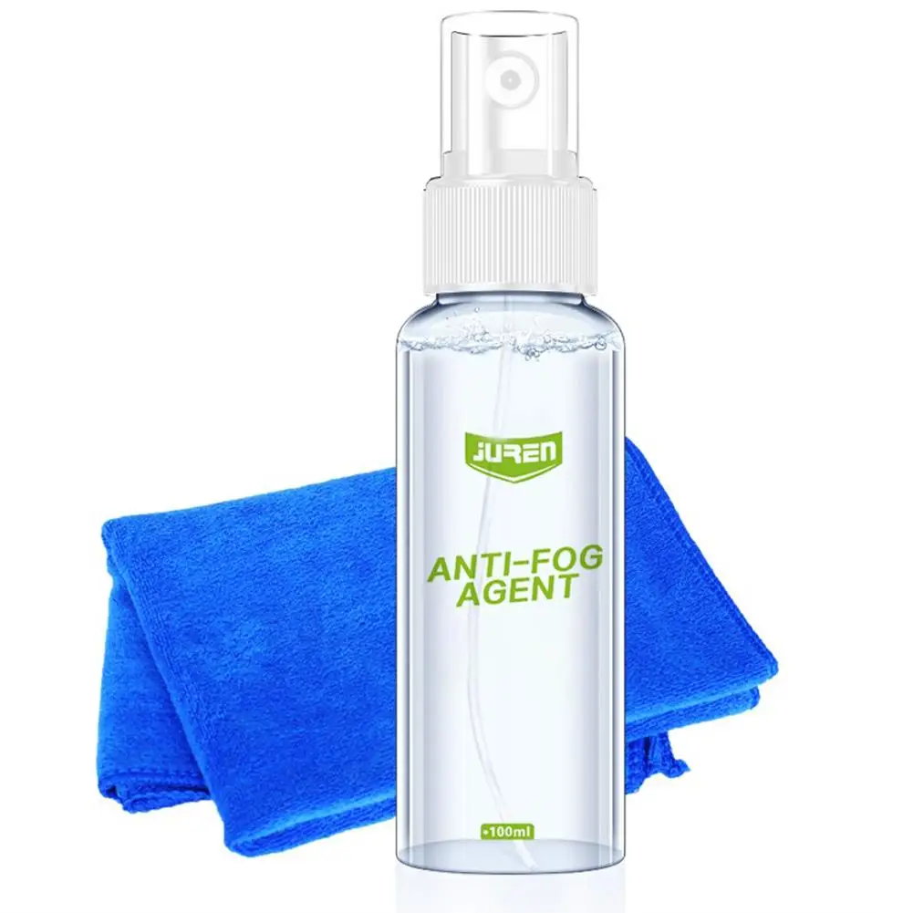 Противотуманный спрей для автомобильного стекла 100 мл с полотенцем | Автомобили и