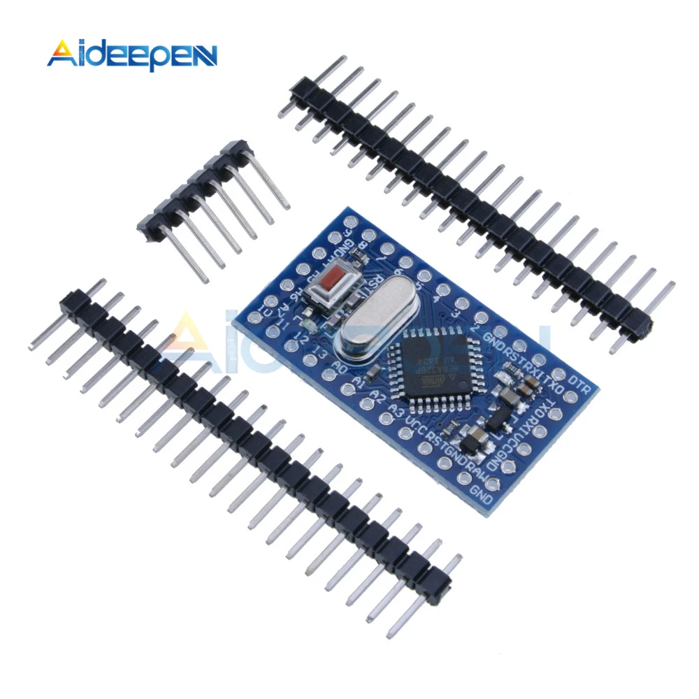 Модуль Pro Mini atmega328 ATMEGA328P 5 в 16 МГц с кварцевыми осцилляторами замена ATMEGA128 для Arduino