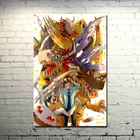 Digimon Adventure Tri Anime Silk Poster Print 13x20 inches Pictures For Living Room Decor Great Gift 018