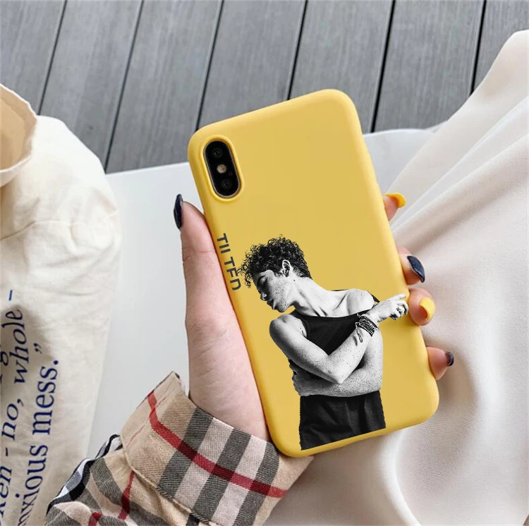 Мягкий силиконовый чехол cameron boyce карамельного цвета для сотового телефона iPhone X XR