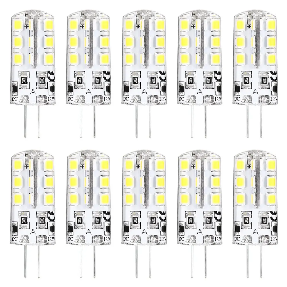10 X HRSOD высокой яркости G4 2 5 W 24 SMD 2835 260 LM теплый белый/холодный белый T декоративные