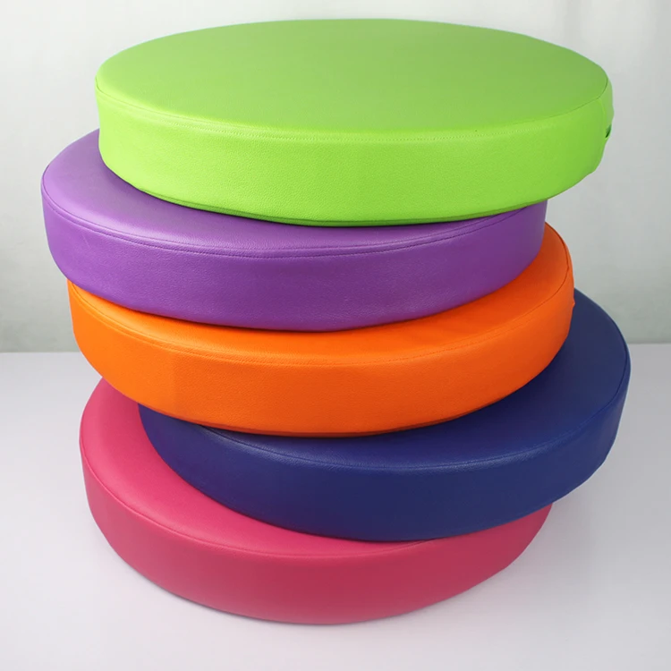 Custimize кожа круглый подушка из пены с эффектом весло Подушка футон диванная Pa