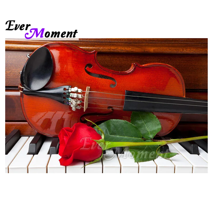 Картина с бриллиантами Ever Moment полностью квадратная дрель для скрипки украшения