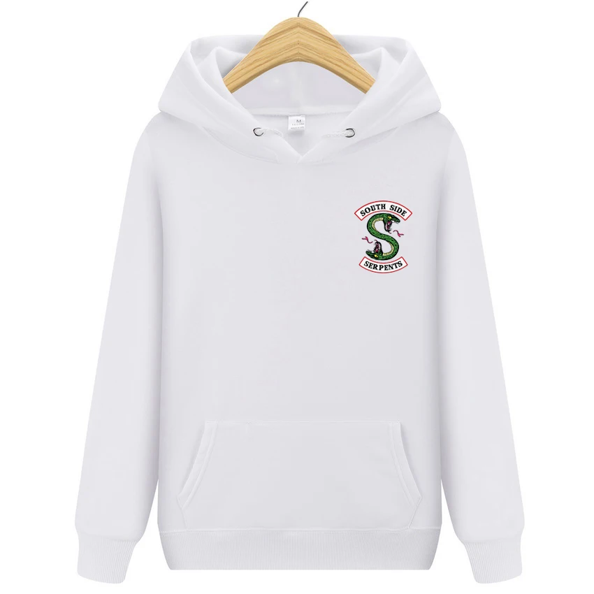 Мужские свитшоты сезон осень зима 2019 толстовки с капюшоном надписью south side