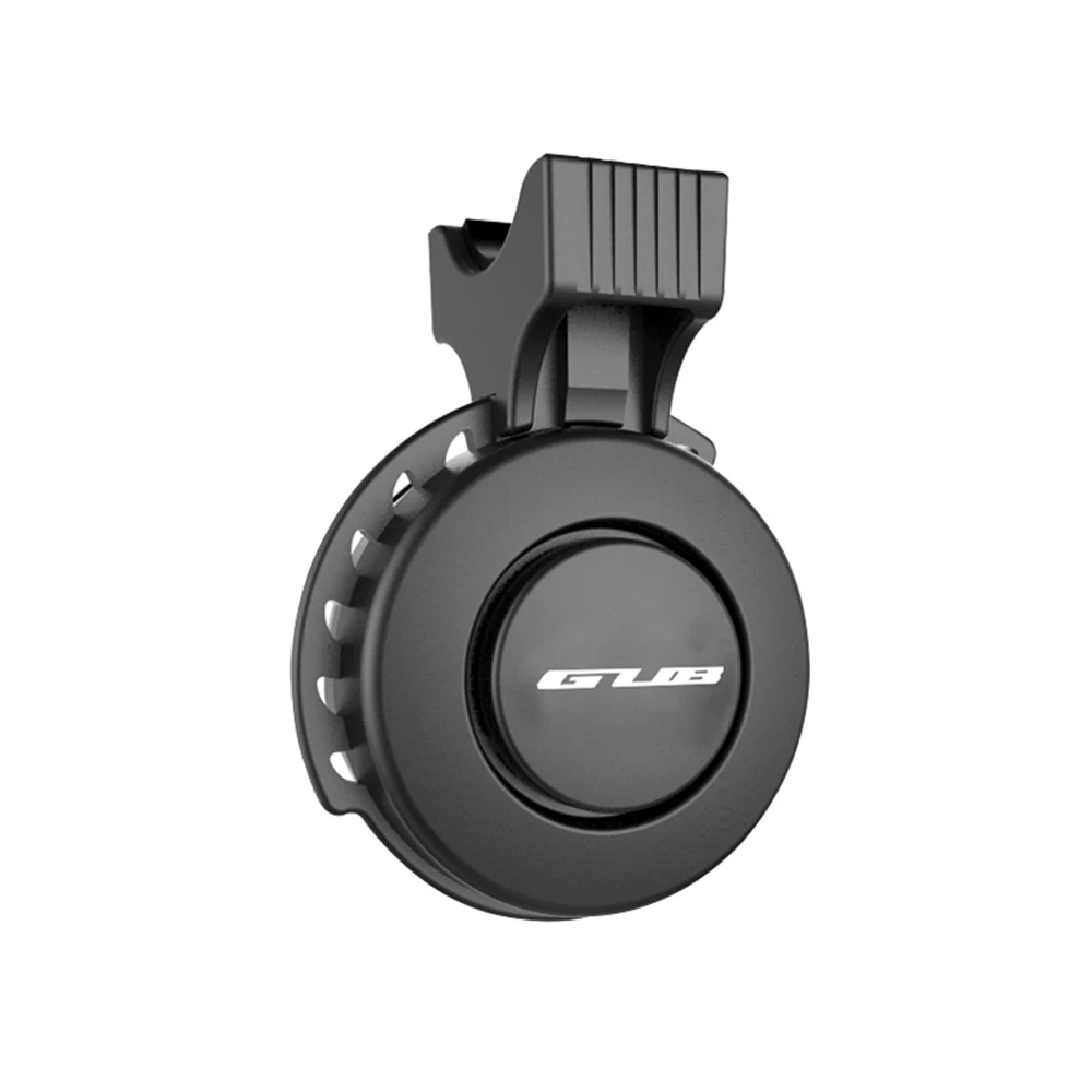 2 Pieces Black GUB электрический велосипедный звонок USB зарядка велосипед Велоспорт 120дБ руль кольцо Рог 3 режима Звук безопасности Водонепроницаемый велосипед электир звонок - Цвет: 2 Pieces Black