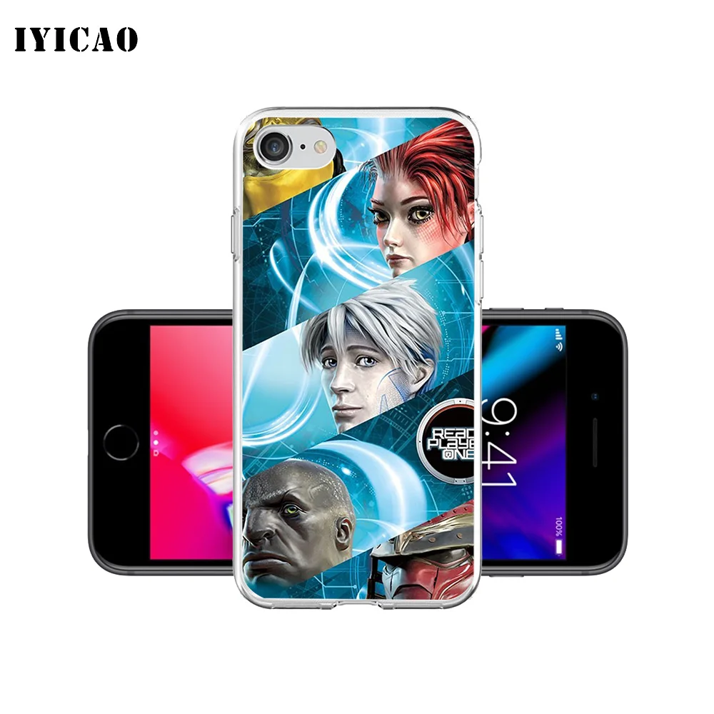 IYICAO Ready Player One movie Мягкий силиконовый чехол для телефона iPhone X XR XS MAX 6 6s 7 8 Plus 5 5S SE TPU |