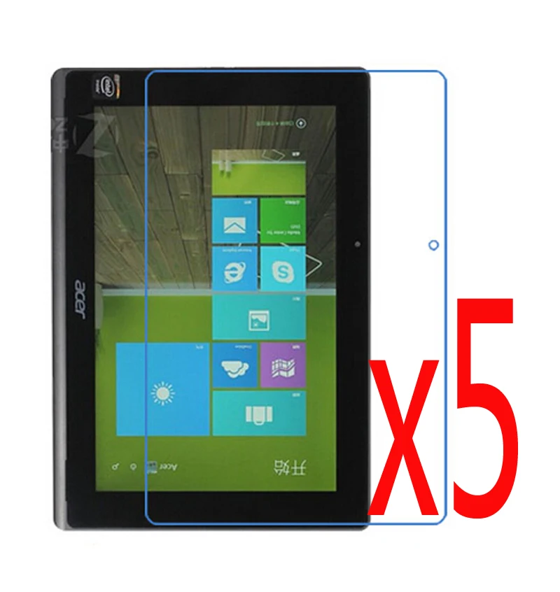 5x пленка + одежда Антибликовая матовая защитная для экрана Acer Aspire Switch 10E SW3 013