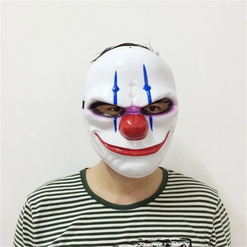 Креативная маска Payday ПВХ маска Далласа волк цепи Косплей хокстона Хэллоуин ужас Клоун Маска оплата день Хэллоуин Вечерние Маски HFA50
