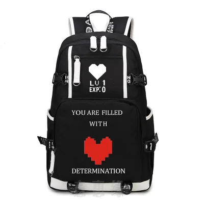 Новый рюкзак UNDERTALE Косплей Аниме Оксфорд сумка школьная сумка дорожные сумки