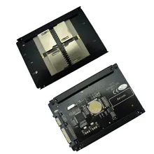4 SD RAID на SATA адаптер SATA 2," HDD кронштейн с RAID Quad SD SDHC SDXC на SATA 22pin конвертер