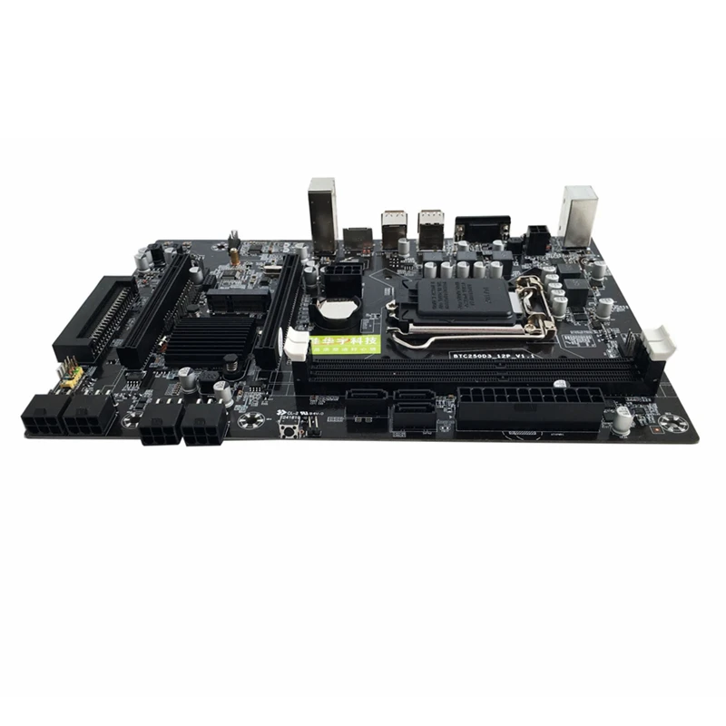 880*175 мм материнская плата B250 материнская плата 2* DDR3 LGA 1151 розетки 3* SATA3.0 12X PCIE X16 видеокарты SATA3.0 материнская плата для майнинга