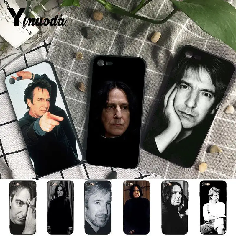 Yinuoda Алан Сидни Патрик Рикман Новое поступление черный чехол для телефона iPhone 6S