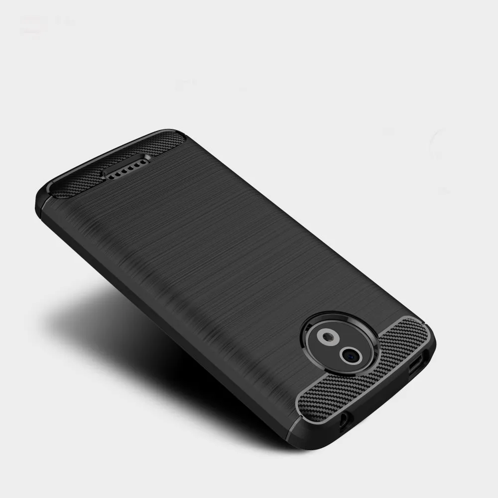 Чехол для телефона Motorola Moto C из углеродного волокна элегантный деловой бампер G5 G4