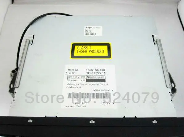 Panasonic/Matsushita 6 CD changer tuner 86201SC440 for SUBARU Forester car radio CQ-EF7770AJ |