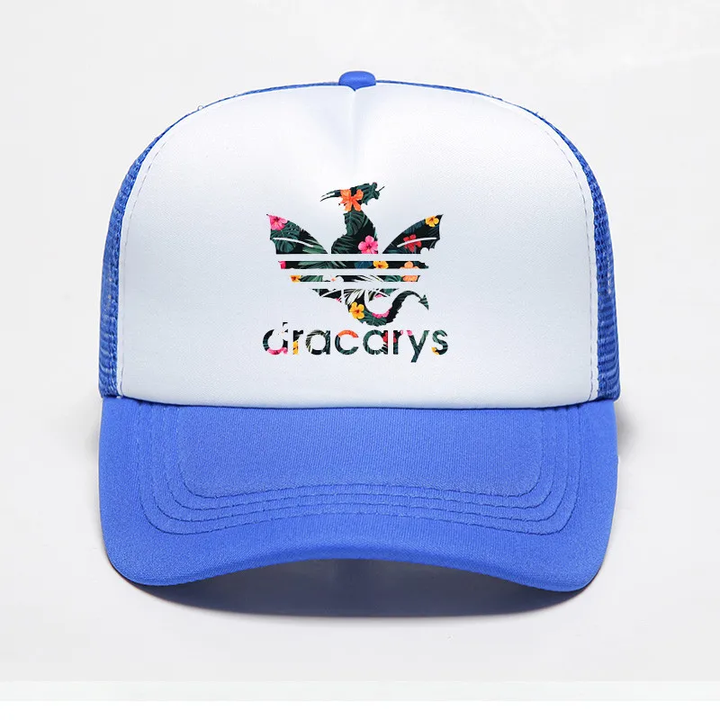 Color 2 Бренд Dracarys Игра престолов бейсболки женские мужские Snapback сетчатая шапка Дальнобойщик открытый спортивный, для укрытия кепки дропшиппинг - Цвет: Color 2