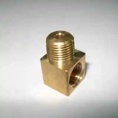 Латунный фитинг для труб с наружной резьбой 1/4 дюйма на внутреннюю резьбу