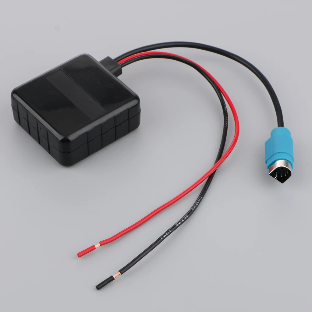 Автомобильный адаптер аудиовхода AUX MagiDeal Bluetooth для Alpine 236B CDE9885 9887|Кабели адаптеры