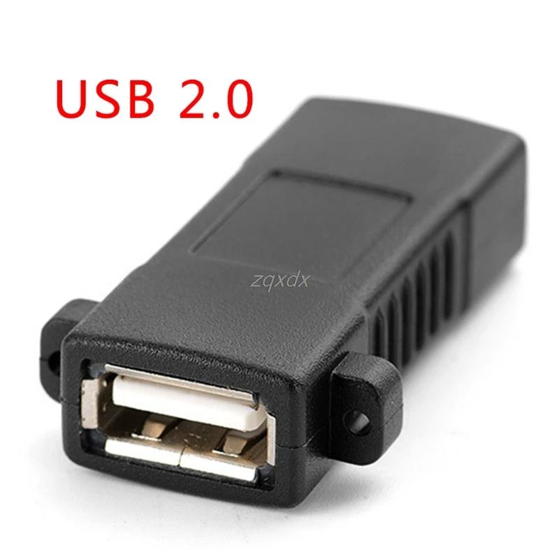 1 шт. стандартный разъем USB 2 0 3 Мама гнездо адаптер для монтажа на панель оптовой