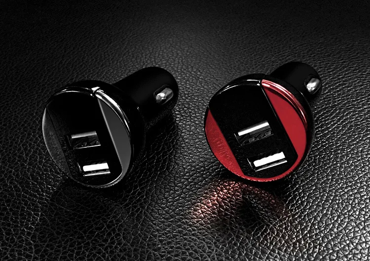 Двойное USB Автомобильное зарядное устройство 5V2. 4A цифровой дисплей Автомобильный аккумулятор напряжение высокая мощность зарядки мобильного телефона адаптер для iPhone планшета