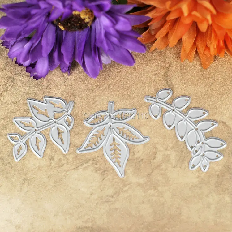 3 шт. металлические штамповки для скрапбукинга DIY Фотоальбом декоративная папка