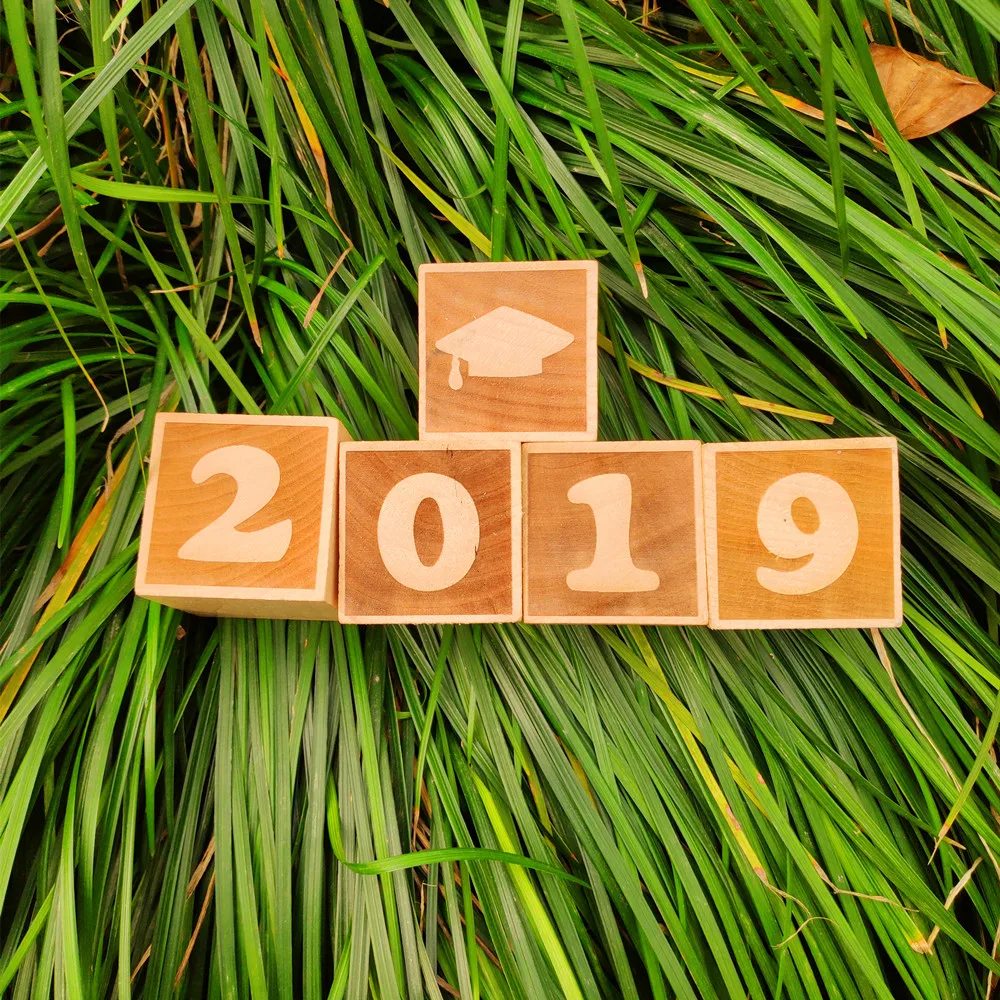 Деревянный выпускной колпачок 2019 блоки для детской спальни фотосессии украшения