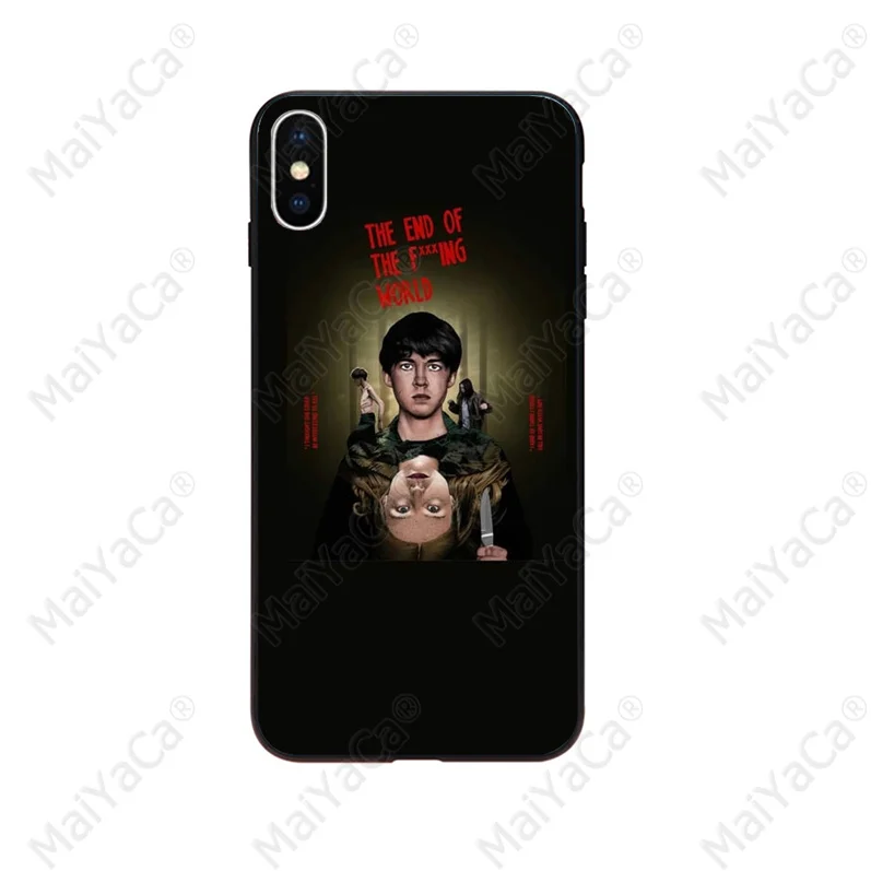 A9 MaiYaCa The End of the Fing World окрашенный мягкий чехол для телефона для Apple iPhone 5 5S SE 6 6S 7 8 Plus X XS MAX XR мобильных телефонов - Цвет: A9