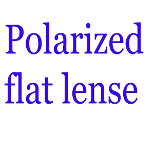 Polarized flat lens Солнцезащитные очки из AL-MG сплава для мужчин и женщин, поляризованные зеркальные солнцезащитные очки, на заказ, близорукость, минус, линзы по рецепту-1 до-6 - Цвет линз: Polarized flat lens