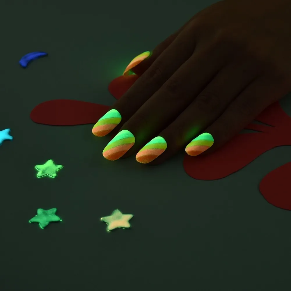 Beautybigbang Neon Nail Gel Polish Fluorescent Color Nail Art Gel Polish Poly Gel Noctilucent Vernis Ongle Glow In Dark Nail Gel