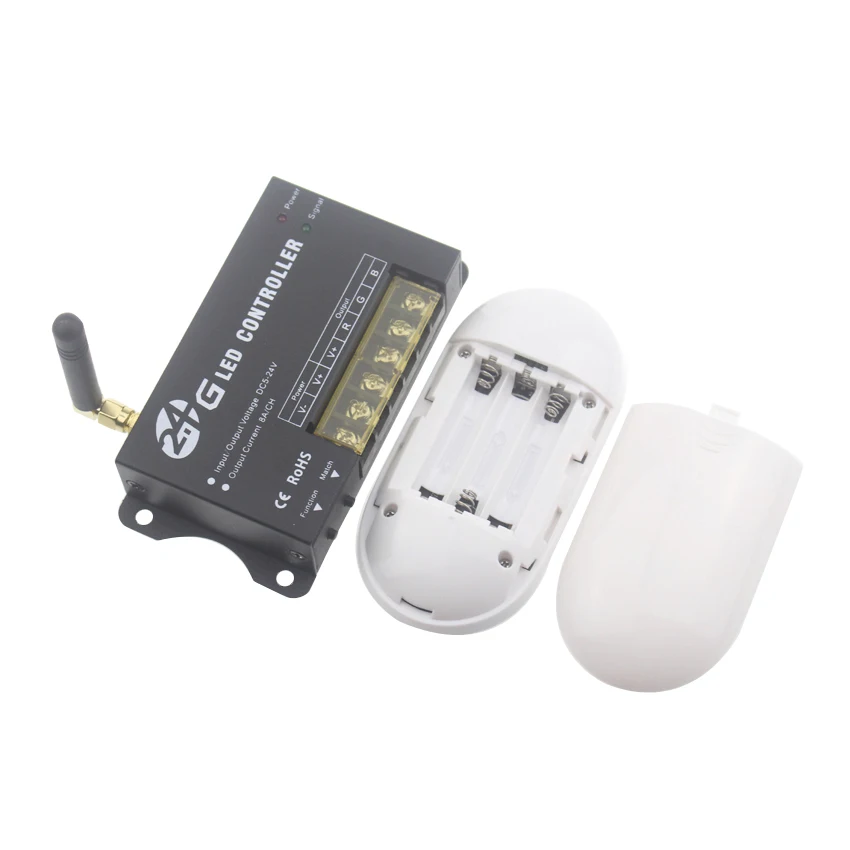 Rgb led контроллер 12 в пост. Тока 24 В 2 4G RF сенсорный экран дистанционное управление 8А