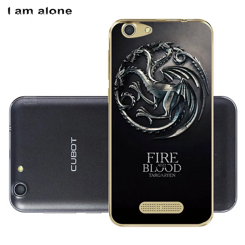 Чехлы для телефонов I am alone, для Cubot Note S, динозавр, 5,5 дюймов, мягкий ТПУ, для мобильных телефонов, милые модные сумки для Cubot Note S