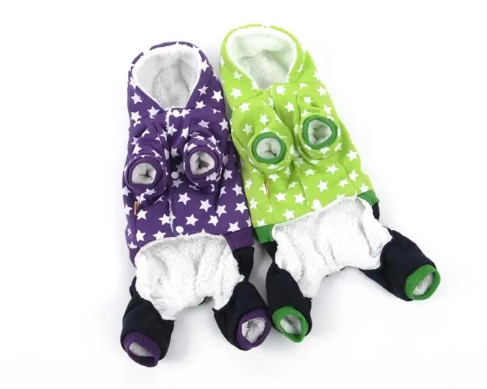 Осенне-зимние теплые мягкие спортивные костюмы для собак и кошек модные