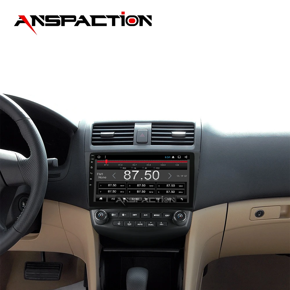 OctaCore android 8 1 автомобильный dvd gps навигатор плеер для Honda Accord 7 2003 2007 Радио Видео