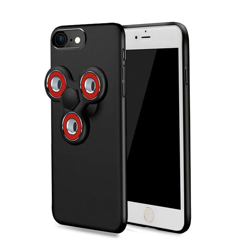 Для iPhone 7 с Спиннеры игрушка ультра тонкий матовый ПК Жесткий Чехол для телефона