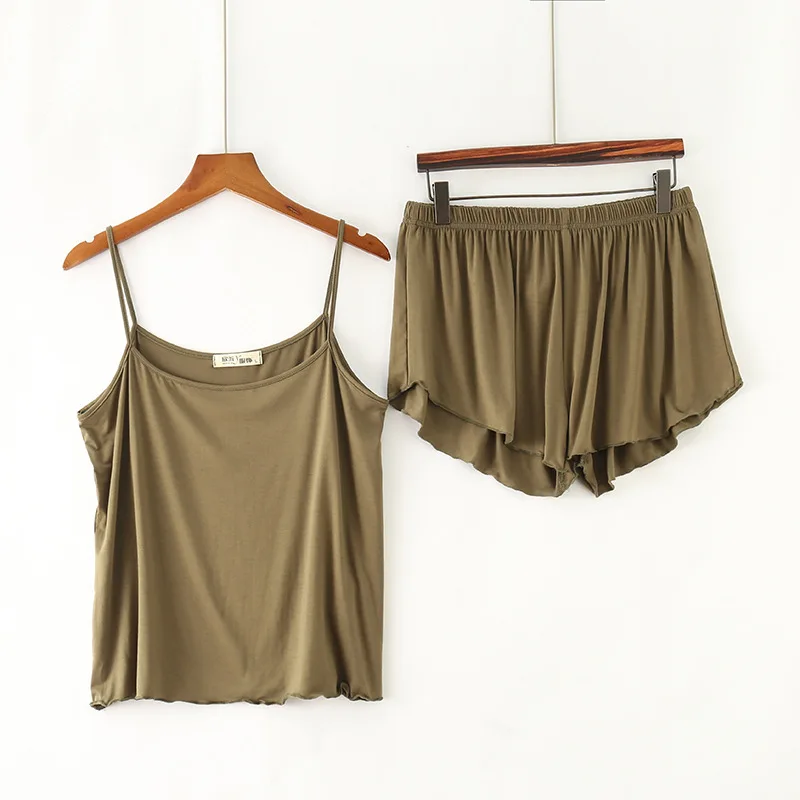 Пижамный комплект женская пижама шорты сексуальные пижамные комплекты