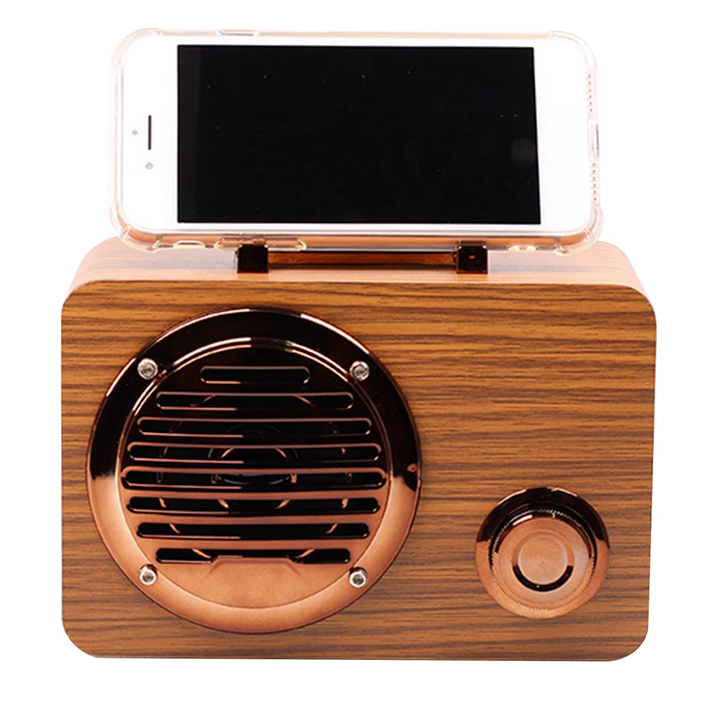 Дорожный динамик прозрачный Ретро коротковолновый Открытый Bluetooth Радио