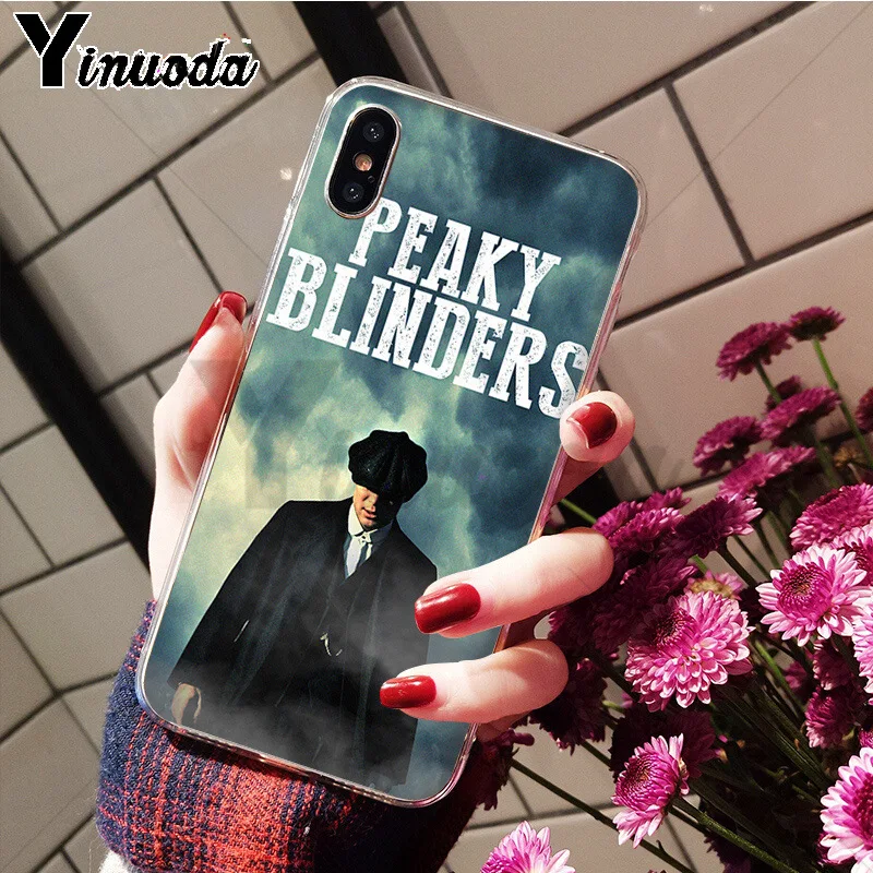 Yinuoda Peaky bliners TPU Мягкий силиконовый чехол для телефона чехол для iphone 8 7 6 6S Plus 5 5S SE XR X XS MAX Coque Shell