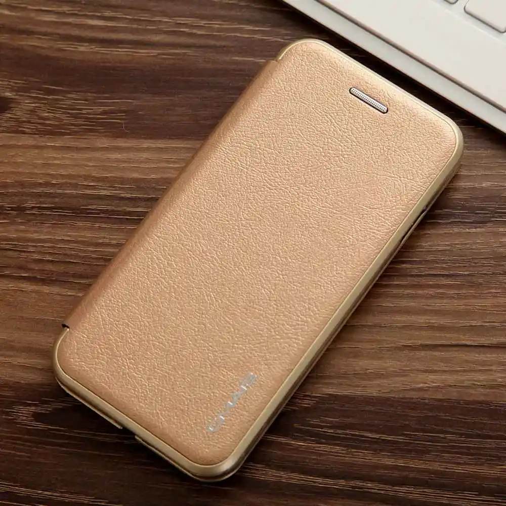 Золотой Флип-чехол для iPhone 6 S 7 8 iPhone X XS Max XR 11 Pro Max роскошный кожаный держатель для карт чехол для iPhone 6 S 7 8 Plus чехол-кошелек - Цвет: Золотой