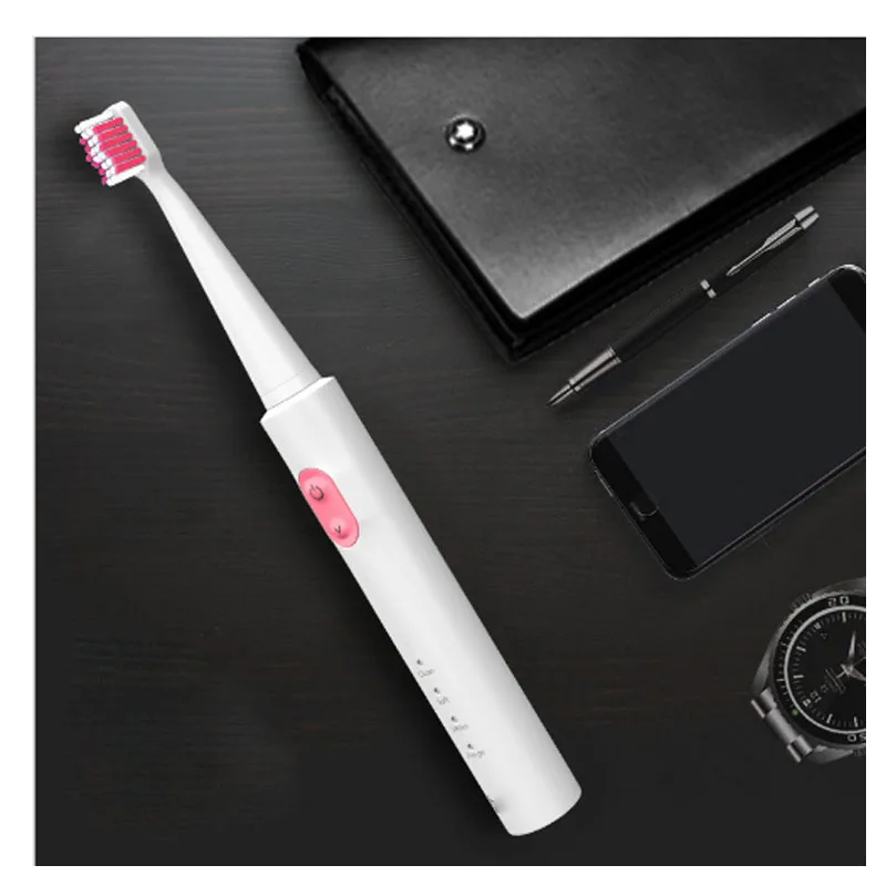 Ultrasonic Electric Toothbrush Adult USB Rechargeable Home Whitening Soft Hair Waterproof Automatic | Бытовая техника