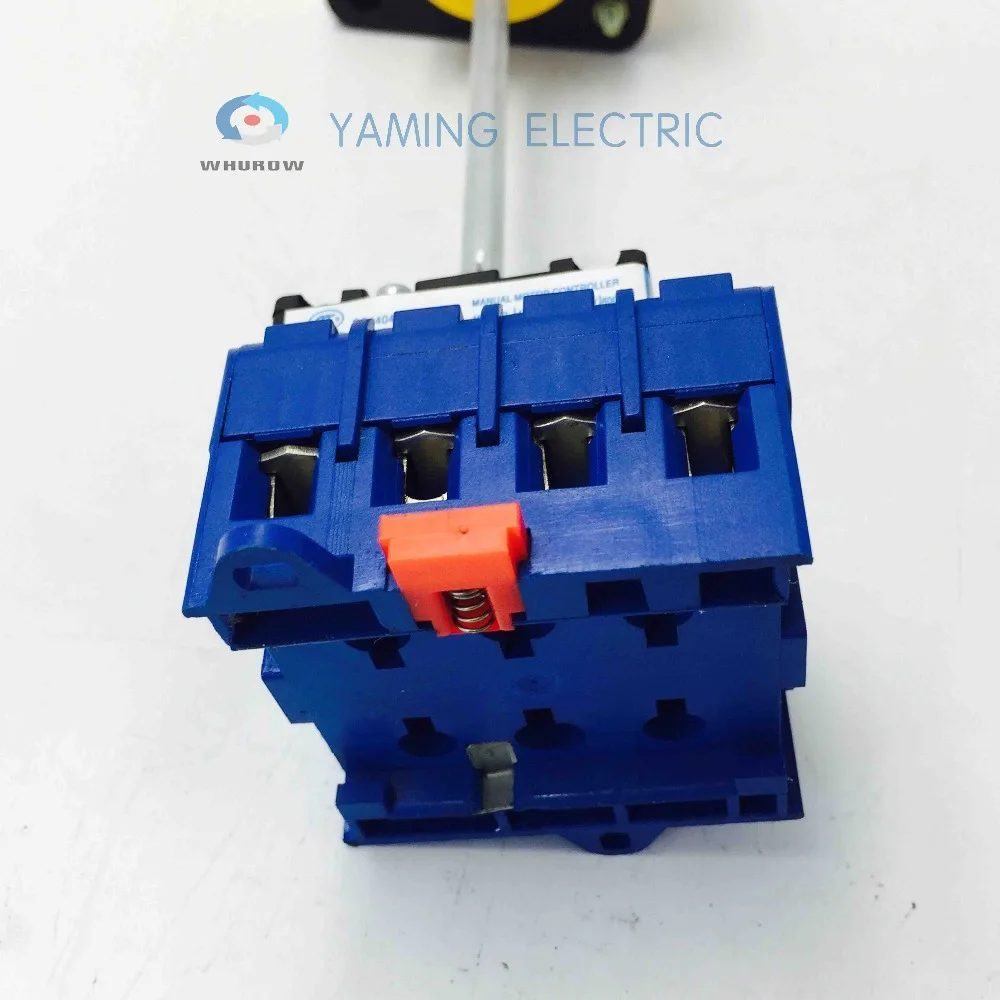 Изоляционный переключатель с навесным замком 40 А 4 фазный 2 позиционный ВКЛ ВЫКЛ