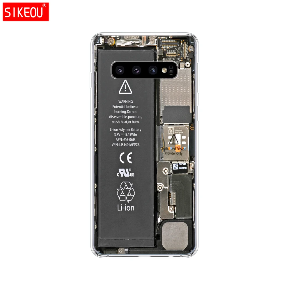 Чехол для Samsung Galaxy S10 чехол S10Plus силиконовый из ТПУ телефона E Plus S 10 сумок винтажный